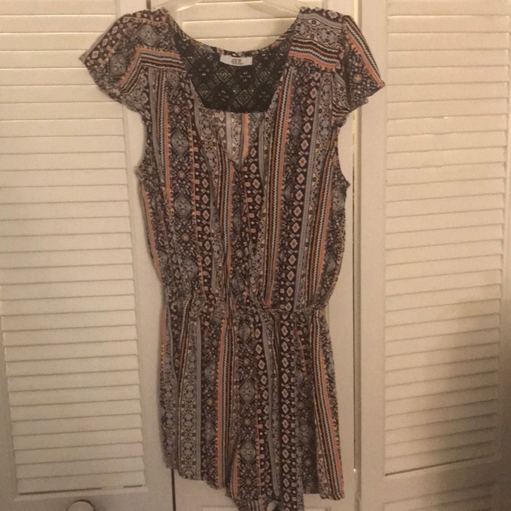Multicolored Romper